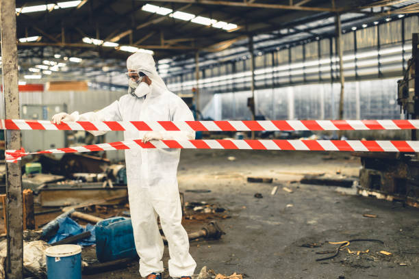 Professional Odor Removal technician working in Bolinas, CA